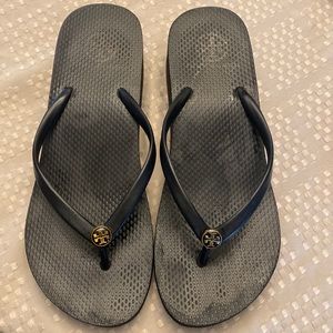 Tory Burch platform flip flops